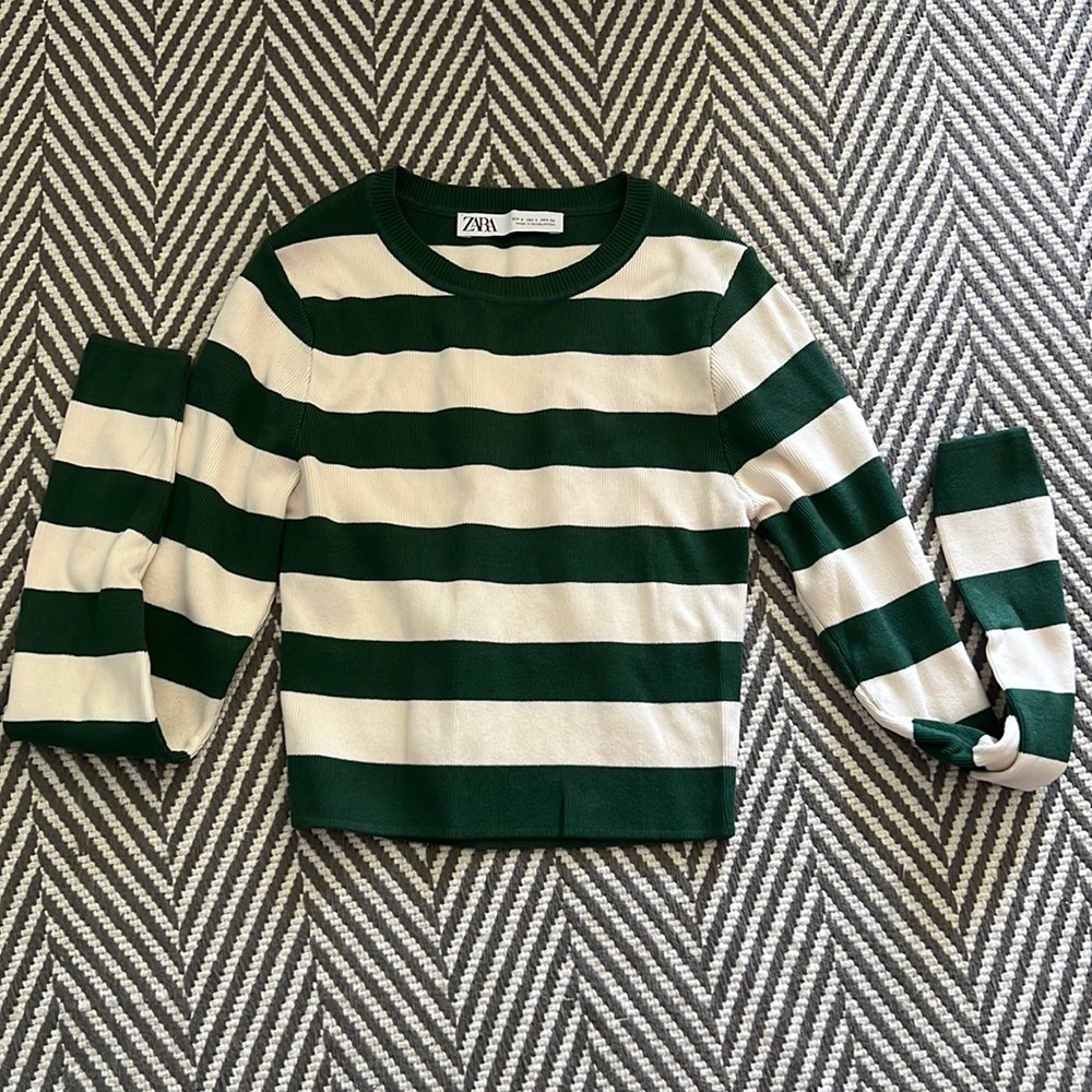 Zara cropped long sleeve